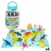 Gyvūnų figūros Colorbaby 19 Dalys Vandenynas Plastmasinis 14 x 6 x 7 cm (6 vnt.)