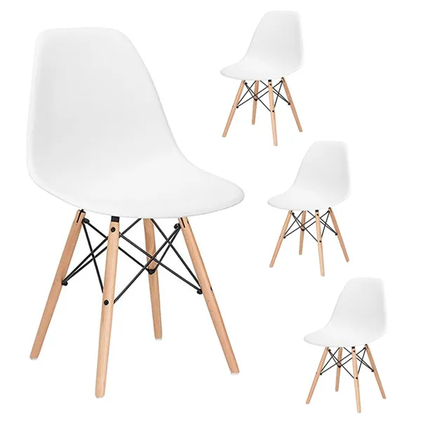 Milano chair Springos DC0002 white