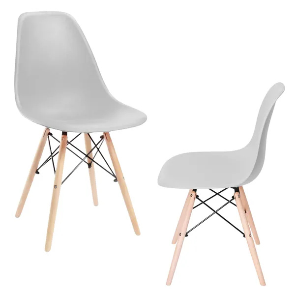 Milano chair Springos DC0004 light gray