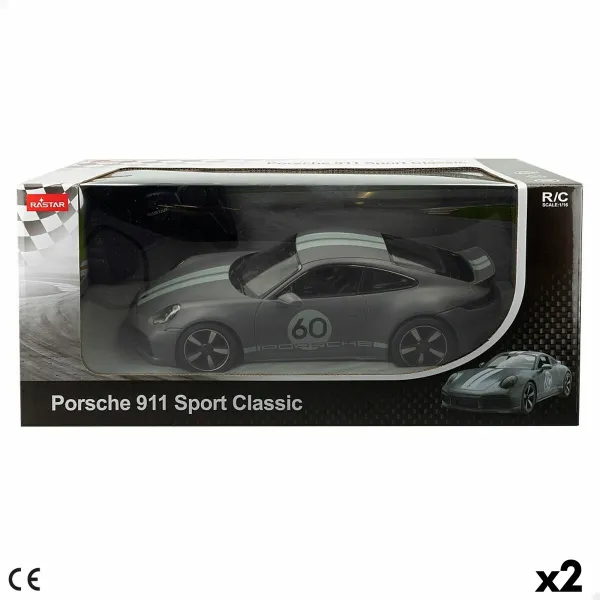Kauko-ohjattava auto Porsche 911 1:16 (2 osaa)