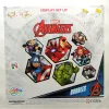 Bubbles set The Avengers 3,8 x 11,5 x 3,8 cm (6 Units)