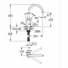 Kitchen Tap Grohe Get - 31494001 C formos Metalinis
