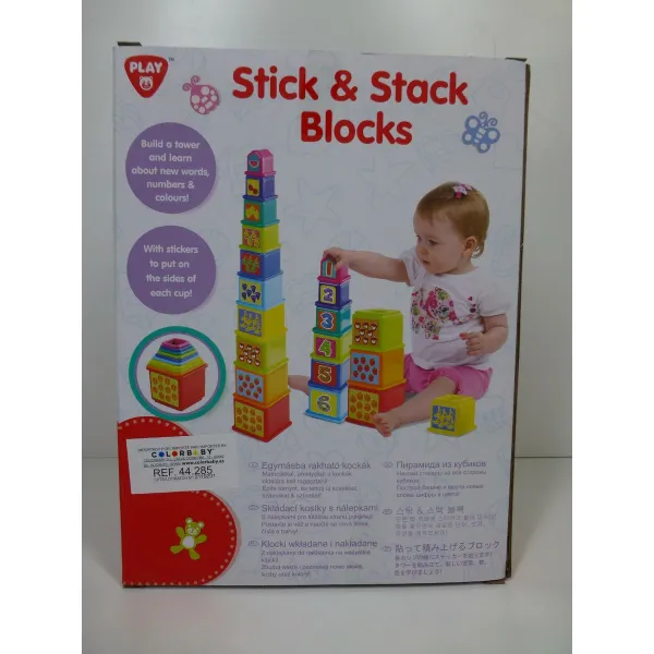 Statymo blokai PlayGo 10,2 x 50,8 x 10,2 cm