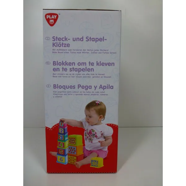 Statymo blokai PlayGo 10,2 x 50,8 x 10,2 cm