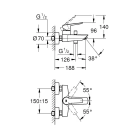 Sekoitushana Grohe 23206002