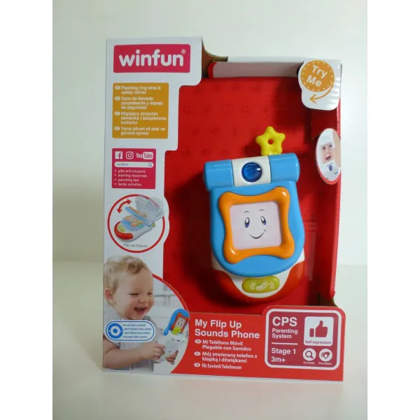 Mokomasis telefonas Winfun