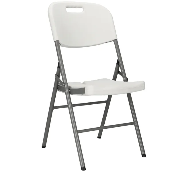 Folding chair Springos GF0054 white