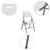 Folding chair Springos GF0054 white