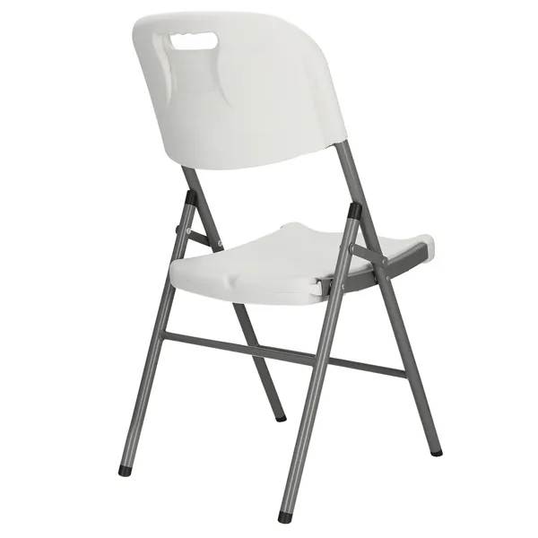 Folding chair Springos GF0054 white