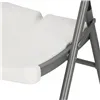 Folding chair Springos GF0054 white