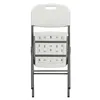 Folding chair Springos GF0054 white