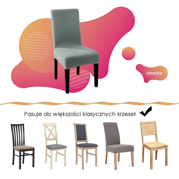 HA0008 COVER FOR SPANDEX CHAIR