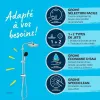 Dušikolonn Grohe Vitalio Start System 250 ABS