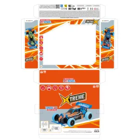 Машинка на радиоуправлении Speed & Go 1:20 19 x 6,5 x 11 cm Разноцветный