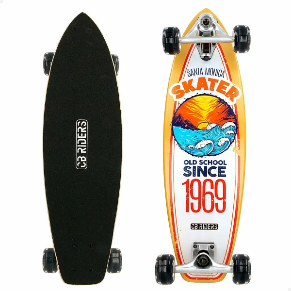 Skateboard Colorbaby Wood 74 x 22 cm