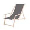 Sun lounger with armrests Springos DC003 OXFORD02 graphite