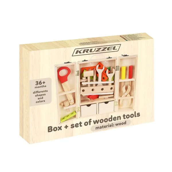Kaste + koka instrumentu komplekts 22697
