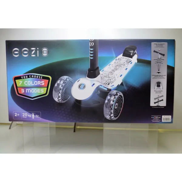 Scooter Colorbaby Polyurethane Aluminium White