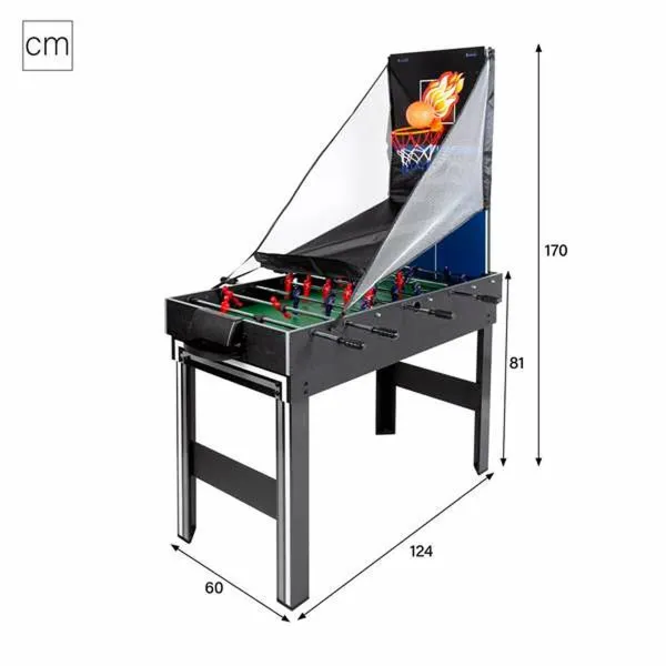 Мультиигровой стол CB Games Пластик 124 x 81 x 60 cm