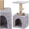 Cat tree with house Springos PA1032 62 cm