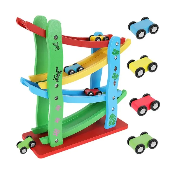 Wooden slide track 22457