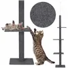 Multi-level cat tree for nails Springos PA1050 246 - 286 cm