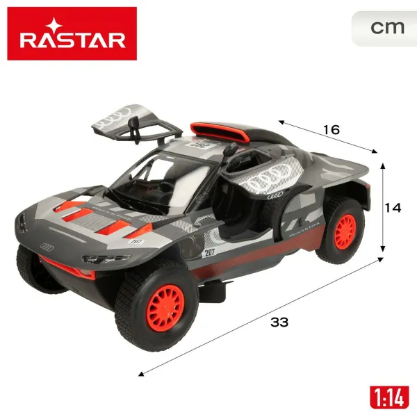 Kauko-ohjattava auto Audi 1:14 33 x 14 x 16 cm (2 osaa)