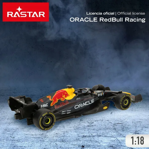 Kauko-ohjattava auto Red Bull Laivastonsininen 1:18 31 x 6,5 x 11 cm (4 osaa)