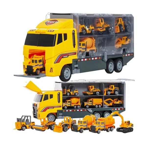 TIR sunkvežimio komplektas su 6 automobiliais 22481