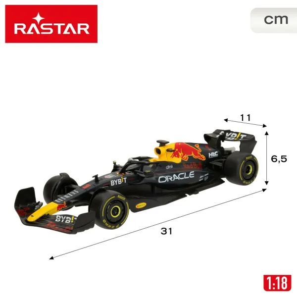 Ar Pulti Vadāma Automašīna Red Bull Tumši Zils 1:18 31 x 6,5 x 11 cm (4 gb.)