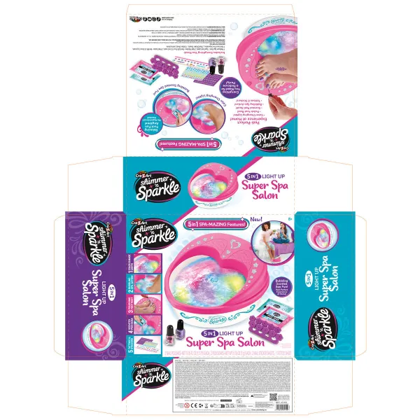 Bracelet Making Kit Cra-Z-Art Pedicure spa
