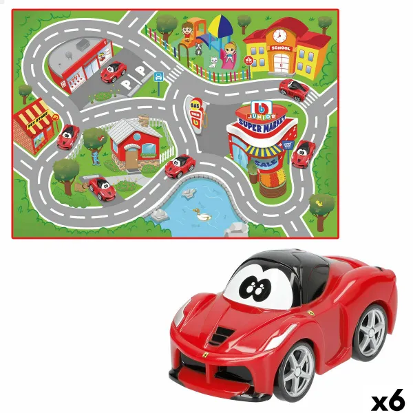 Playset Ferrari 100 x 0,1 x 70 cm 6 Units