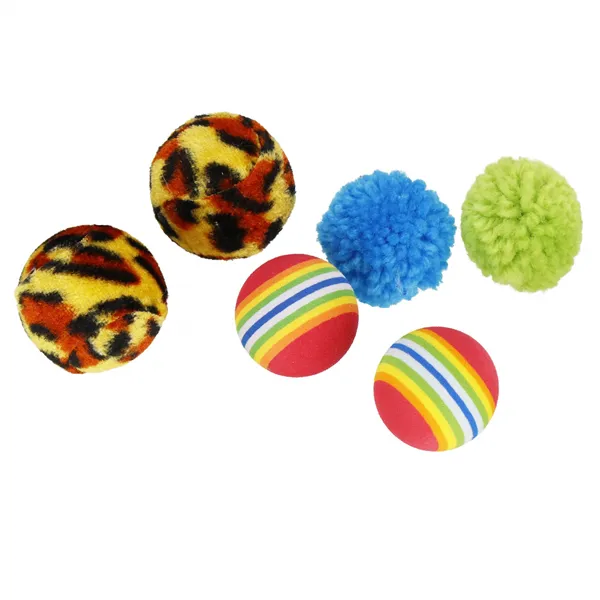 Cat toys set with tunnel and balls, 21 elements Springos PA1072