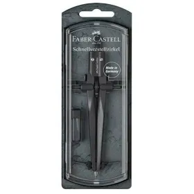 Kompassi Faber-Castell Musta (5 osaa)