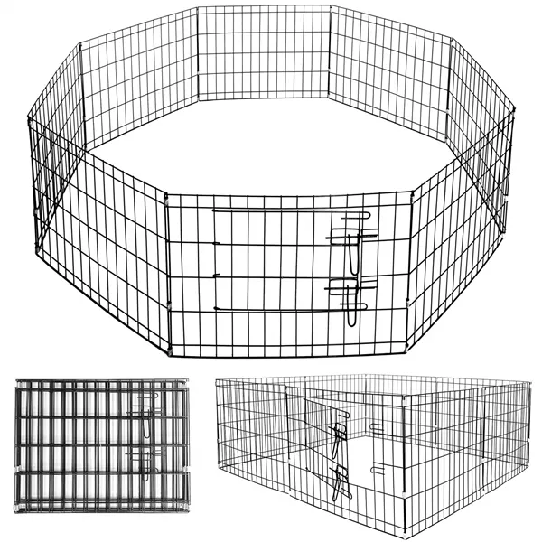 Pet cage Springos PA1008 155x61 cm