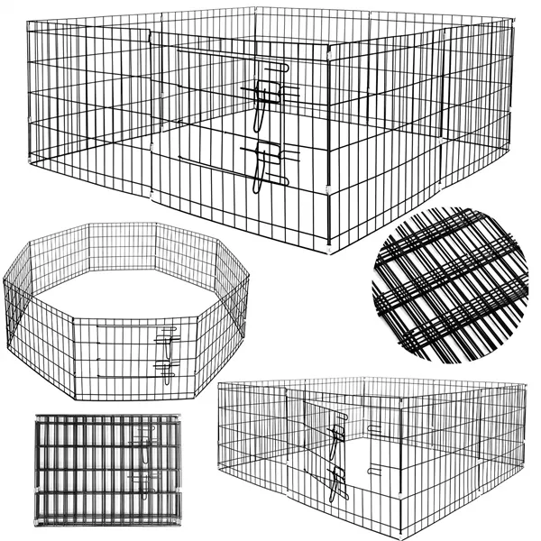 Pet cage Springos PA1008 155x61 cm