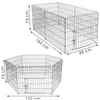 Pet cage Springos PA1015 165x85 cm