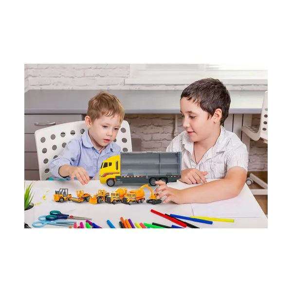 TIR truck set with 6 cars 22481