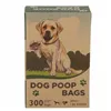 Dog excrement bags Springos PA1070 300 pcs container with clip, 20 rolls