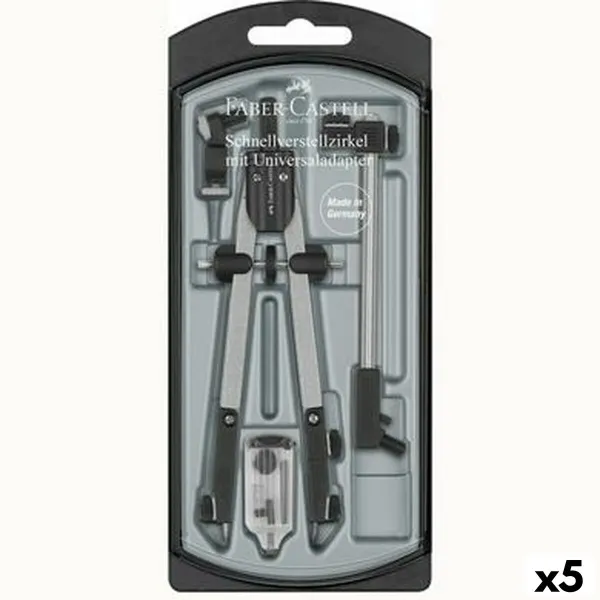Compass Faber-Castell Grey (5 Units)