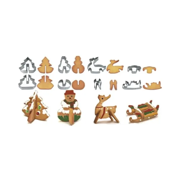Christmas Ruhhy 22015 cookie cutter set