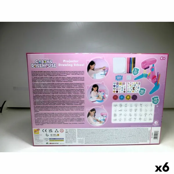 Zīmēšanas Komplekts Gabby's Dollhouse (6 gb.)