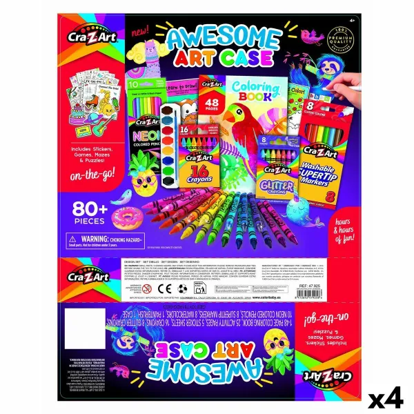 Piirustussetti Cra-Z-Art (4 osaa)