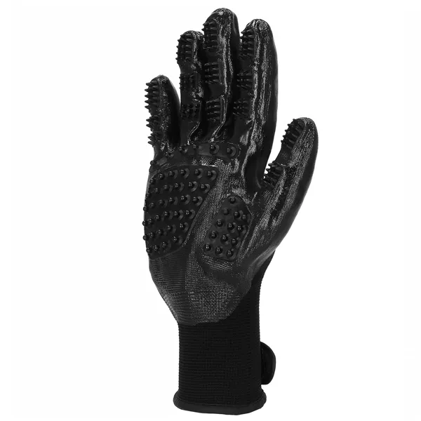 Gloves for animal hair care Springos PA0214 2 pcs.