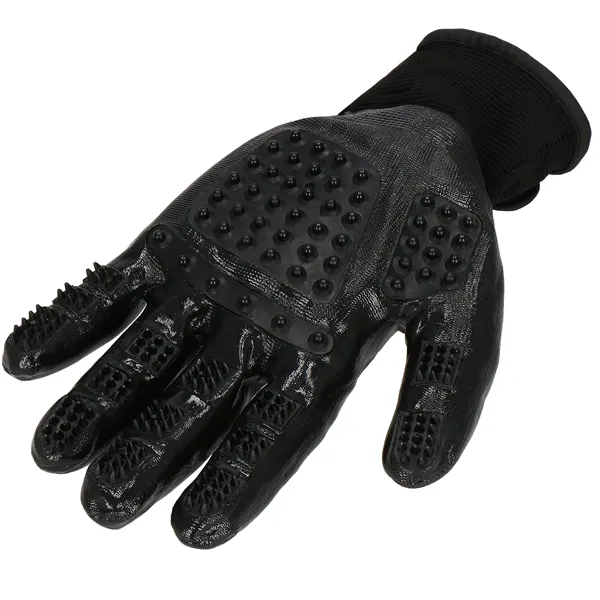 Gloves for animal hair care Springos PA0214 2 pcs.