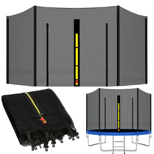 TSN-6FT 180 CM OUTDOOR NET FOR TRAMPOLINE