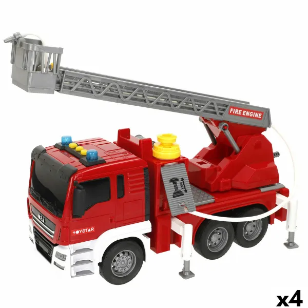 Gaisrinė mašina su šviesa ir garsu Speed & Go 34 x 25 x 12 cm (4 vnt.)