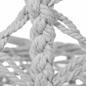 Riippuva tuoli Springos SPR0040 tupsuilla, harmaa