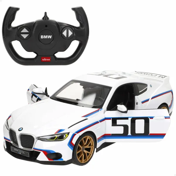 Ar Pulti Vadāma Automašīna BMW Zils Sarkans 1:14 34 x 10 x 13,5 cm (2 gb.)