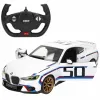 Kauko-ohjattava auto BMW Sininen Punainen 1:14 34 x 10 x 13,5 cm (2 osaa)